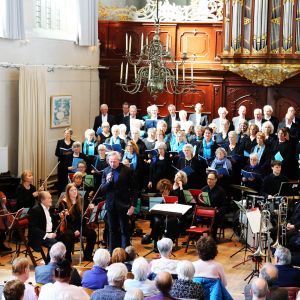 Een volle Oosterkerk, Hoorn.